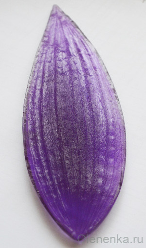 Молд "Лилия", лист 60х180 мм