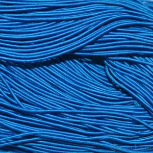 Шнур эластичный (резинка), синий, 3 м