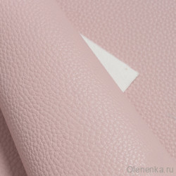 Кожзам матовый с текстурой, лист А4, дымчато-розовый