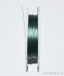 Ювелирный тросик (ланка) 0.3 мм, голубой, 10 м