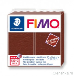 Fimo Leather-Effect Орех 779 Эффект кожи