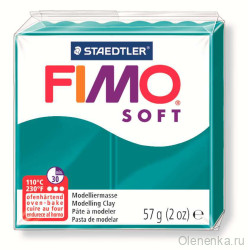 Fimo Soft Темная бирюза 36