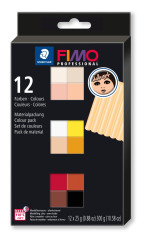 Fimo Professional Doll Art Набор 12 цветов (12х25 г)