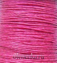 Шнур вощеный розовый (10 м)