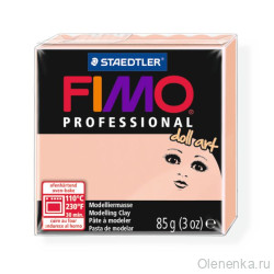 Fimo Prof Doll Art Полупрозрачный розовый (432)