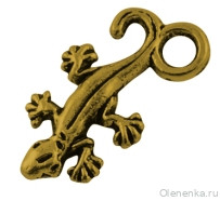 Подвеска "Ящерица", античное золото